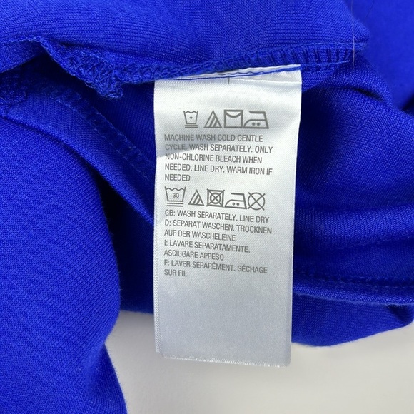 Linea Leisure by Louis Dell’Olio Size XL Zip Front Jacket‎ w/ Hood Blue - Picture 13 of 14